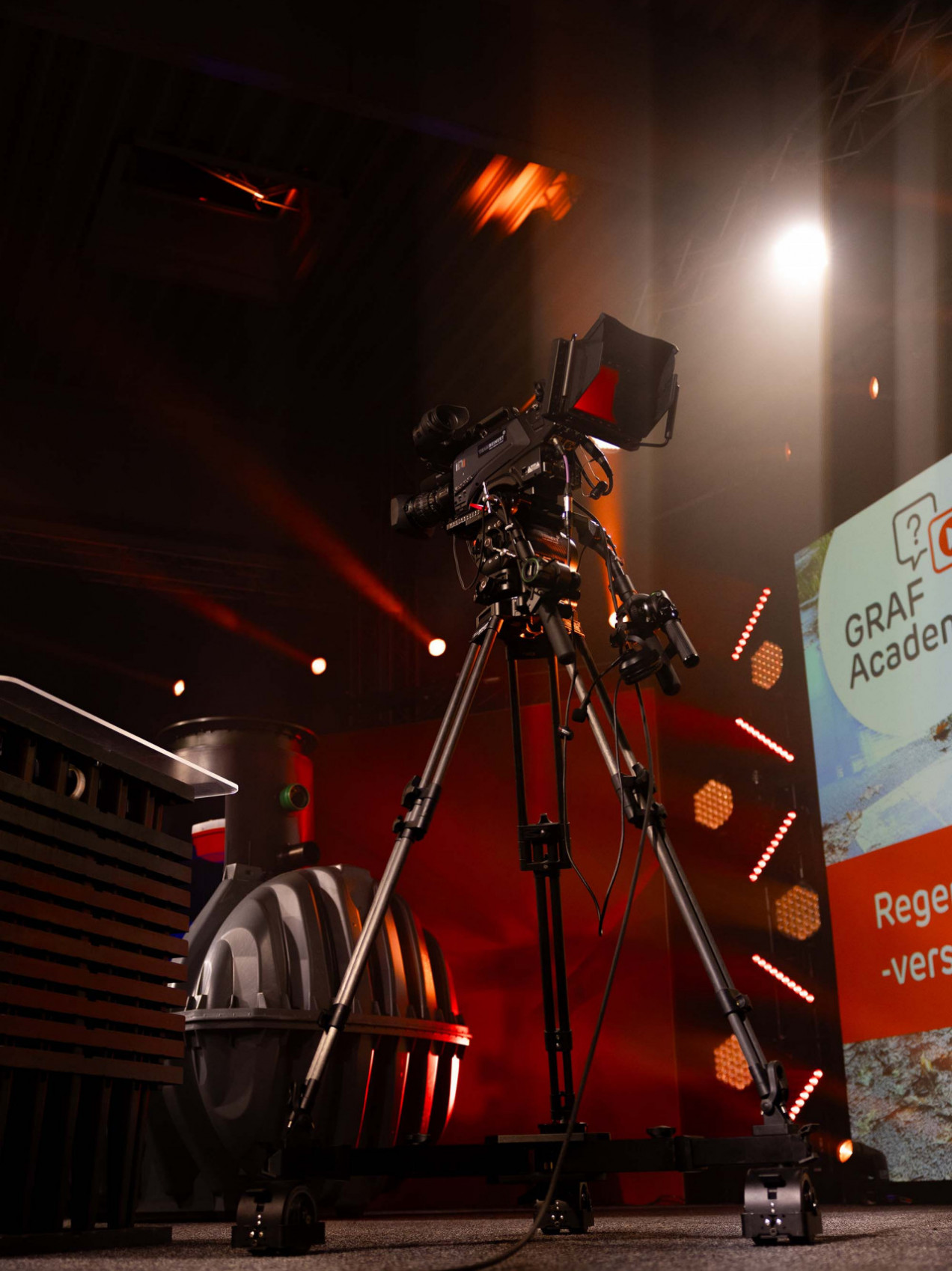 studio webinarproduktion kamera lichttechnik graf